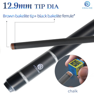 Taco de billar de fibra de carbono de alta tecnología con eje dividido de 12.9mm, duradero, para billar de nueve bolas - Product Image 2