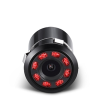 Usine directe 8LED vue arrière caméra de recul Vision nocturne dynamique grand Angle caméra de recul de voiture
