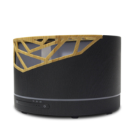 Humidificateur ultrasonique portable électrique, diffuseur d'huiles essentielles, aromathérapie, 400 ml, arrêt automatique, purificateur d'air, 14 couleurs LED, pour la maison