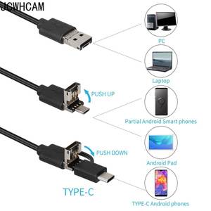 Mini Cámara Endoscópica Impermeable con Cable Flexible Ajustable de 7mm, Cámara Endoscópica USB para Android, Inspección para Automóvil - Product Image 4
