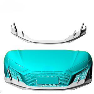 Top Materials Car <span class=keywords><strong>Mods</strong></span> R8 Parachoques delantero de carbono seco Labio delantero para Audi R8 V10 Gt Performance Coupe 2 puertas 2023 - Product Image 2