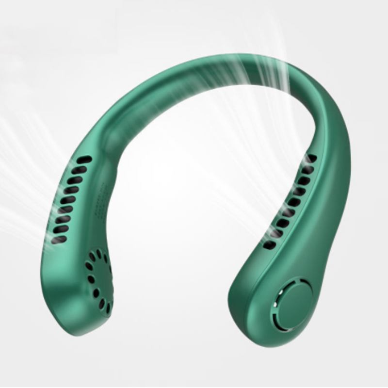 Новый Лидер продаж, портативный подвесной шейный вентилятор, перезаряжаемый мини-USB-вентилятор