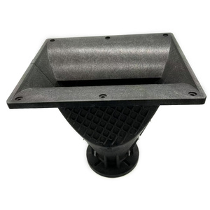 Nhà Máy Bán buôn chuyên nghiệp loa dòng mảng sừng 262*216 mét nhựa công nghiệp đen ICS - Product Image 3