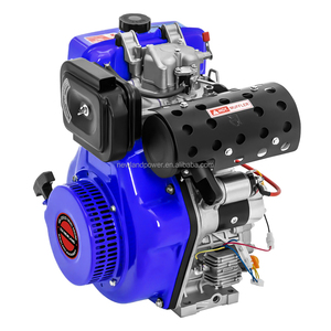 Euro 5 Emission Standard新しい14HPシングルシリンダーディーゼルエンジン4ストローク9L空冷ファーム適切なポンプボックス機械エンジン - Product Image 2