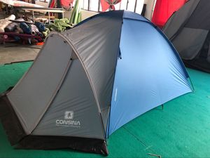 OEM ODM esterno Travelling <span class=keywords><strong>tenda</strong></span> <span class=keywords><strong>per</strong></span> 1-2 o 3-<span class=keywords><strong>4</strong></span> <span class=keywords><strong>persone</strong></span> forma quadrata spiaggia impermeabile <span class=keywords><strong>campeggio</strong></span> con rivestimento in argento protezione UV - Product Image 2
