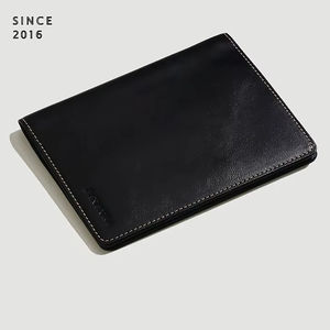 Zenos手作りカスタムビジネスPUパスポートホルダー; カードスロット旅行者のための理想的なコーポレートギフト。 - Product Image 1