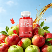 Gummies au vinaigre de cidre de pomme pour l'équilibre métabolique avec vitamines B6, B12, acide folique et racine de betterave – Marque privée