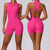 Combinaisons de sport une pièce pour femmes, tenues de gym sans coutures, shorts de sport pour le fitness et le yoga, combinaison de sport pour femmes