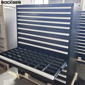 Rockben Heavy Duty 11 Drawers Metal <strong>Cabinet</strong> with Drawers Organizers <strong>Storage</strong> <strong>Cabinet</strong> for Bolts Workshop <strong>Tool</strong> <strong>Cabinet</strong> - Product Image 1
