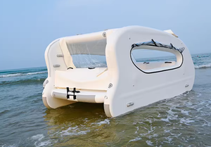 Conjunto de Cabaña Flotante Inflable Premium, Equipo de Recreo Estable para Ríos y Lagos - Product Image 4