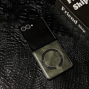 Funda de cuero PU de lujo con funda protectora magnética para teléfono móvil para <span class=keywords><strong>Samsung</strong></span> Galaxy Z Flip 7 <span class=keywords><strong>Razr</strong></span> 60 Ultra 50 Ultra Pura X - Product Image 2