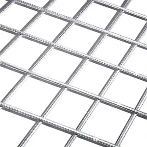 8mm 10*10mm concrete construction building foundation reinforce welded wire mesh reinforcing steel bar mesh for sale