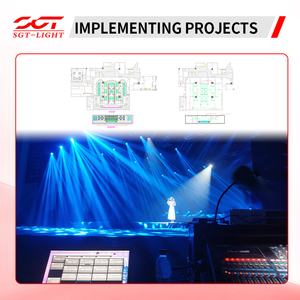 Projecteur <span class=keywords><strong>de</strong></span> Scène LED Leko 200W 3200K 5600K RVBW Bicolore Personnalisable DMX <span class=keywords><strong>Sans</strong></span> <span class=keywords><strong>Fil</strong></span> Optionnel avec Fonction <span class=keywords><strong>de</strong></span> Modelage pour Mariages et Fêtes - Product Image 6