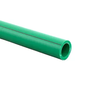 Fábrica PN12.5/16/20/25 PPR de tubo de plástico puro de tamaño completo PPR de tubo de plástico