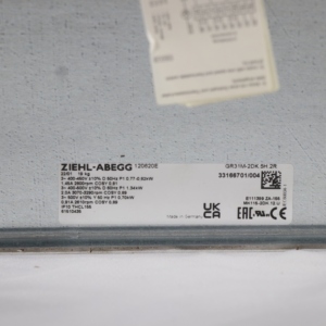 Ventilateurs de cabinet industriels à onduleur Ziehl-abegg GR31M-2DK.5H.2R 120620E AC 400V pour refroidissement ABB DCS800 - Product Image 4