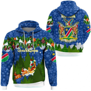 Fitspi popolare nuova felpa africana Namibia stile Country stampata 3d Casual da <span class=keywords><strong>uomo</strong></span> con lo stesso <span class=keywords><strong>bel</strong></span> emblema nazionale sportivo - Product Image 3