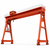 Grue portique SDCRANE haute efficacité 5 tonnes avec moteur, boîte de vitesses et engrenages, hauteur de levage 12m, portée 30m, pour matériaux de construction
