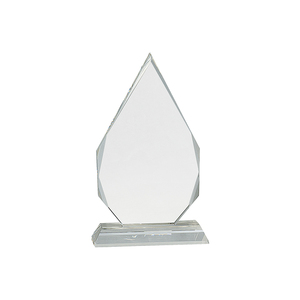 Custom 3D Incidere In Bianco Obelisco di Cristallo a Forma di Diamante Trofeo - Product Image 2