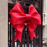 Muwei Lazo Decorativo Grande de Color Sólido Reutilizable para Colgar en Arcos de Boda al Aire Libre, Escaparates y Escenas de Fiesta