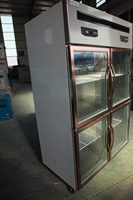 Congélateur à quatre portes résistant à la corrosion pour bar