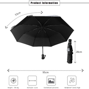 High Quality UV Protection Promotional Classic 21-Inch Folding <b>Umbrella</b> Logo Business Gifts Fully-<b>Automatic</b> Opening Customizable - Product Image 6