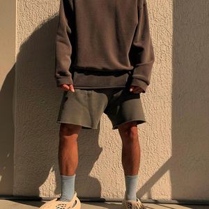 Pantalones Cortos Deportivos para Hombre, 100% Algodón, Cintura Elástica, Estilo Mid Board, Transpirables, para Gimnasio, Entrenamiento, Casuales y Cómodos - Product Image 2