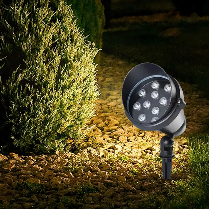 Luz LED de pico para jardim, lâmpada decorativa para paisagem, luz de ponto, à prova d'água, IP65, luz LED para jardim e exterior