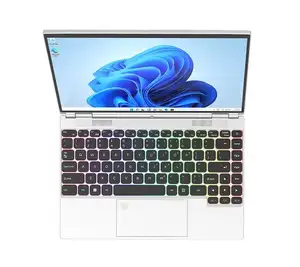 Laptops Brand New 14inch Touch Screen Intel Celeron N5105 16GB 1TB SSD Win11 Business Personal And Home 2 in 1 Tablet PC Laptop