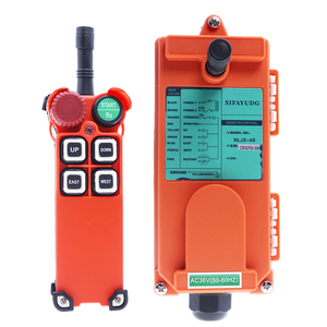 Control Remoto Industrial por Radio de Larga Duración, Automático, de 4 Botones y una Sola Velocidad para Grúa - Product Image 4