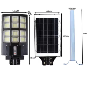 200W 300W 500W Solar Street Light New Energy Waterproof IP65 Outdoor Lighting with Remote Control for Garden Landscape - Product Image 2