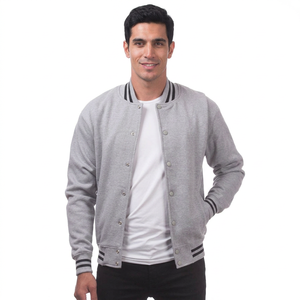 2025 High Quality <b>Top</b> New Design Breathable Men's Varsity Jackets Customizable OEM Service Low Price - Product Image 1