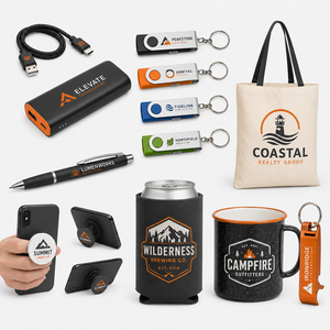 Pack Cadeau pour Visiteurs de Salon Professionnel – Articles Promotionnels Personnalisés Imprimés Numériquement avec Stylo, Tasse, Clé USB et Sac Fourre-tout - Product Image 2