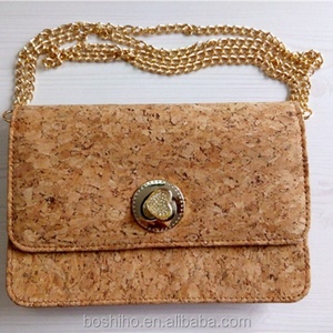 Boshiho Hot Sale Antibacterial Vegan Cork Fabric Handbag From Portugal - Product Image 3