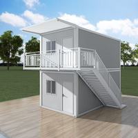 Prêt à Expédier Luxe Moderne 10ft 20ft 40ft Flat Pack Container Module Prix de la Maison Maison Préfabriquée Maison Préfabriquée Modulaire