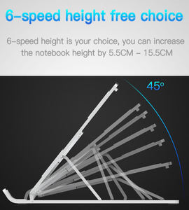 Support pliable en aluminium pour ordinateur <span class=keywords><strong>Portable</strong></span>, réglable, pour MacBook <span class=keywords><strong>Air</strong></span>, Pro, <span class=keywords><strong>ipad</strong></span> - Product Image 3
