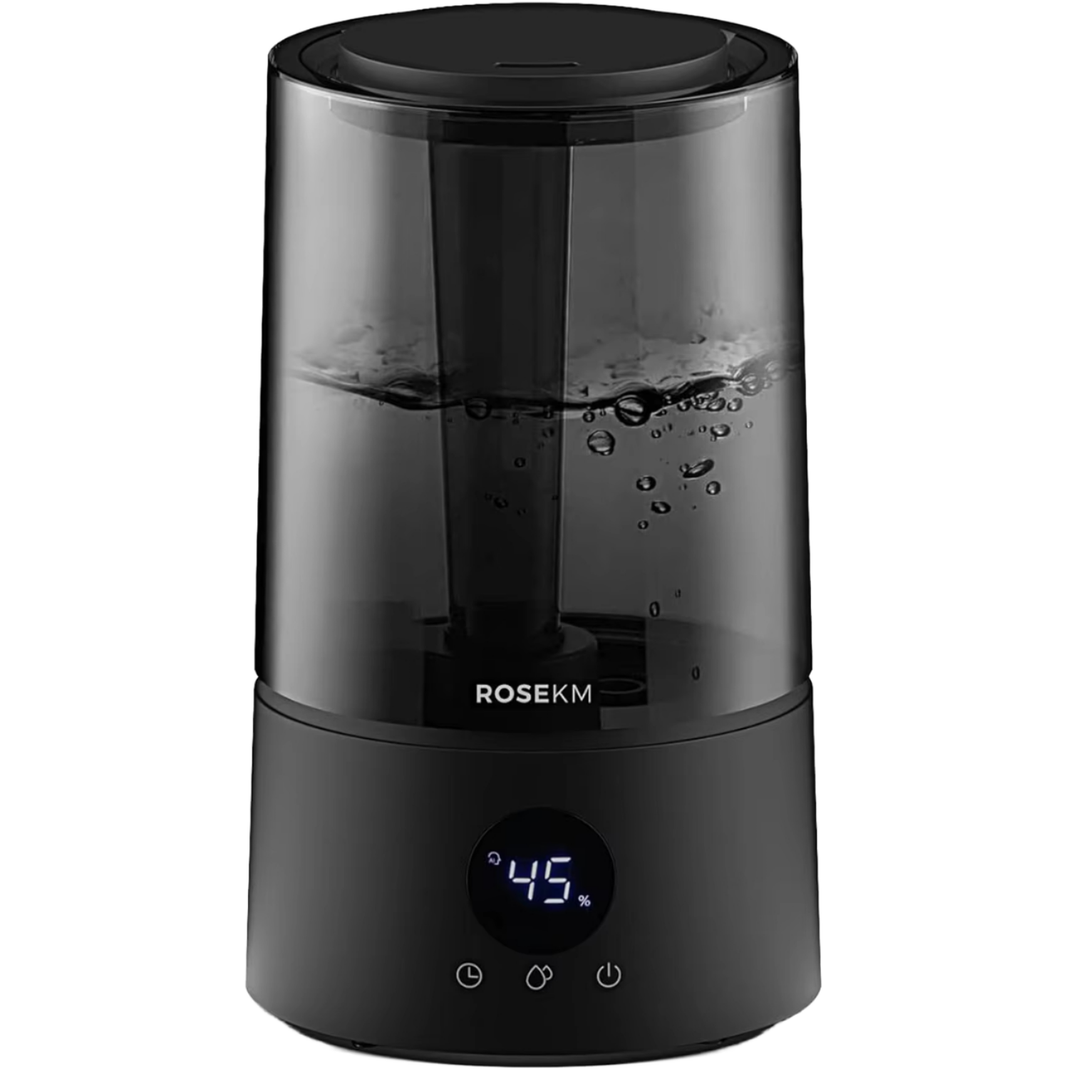 4.0L Cool Mist Humidifier Auto Timed Smart Humidification Stainless Steel Electric Aroma Function for Large Bedrooms Home Use