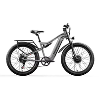 Vélo électrique WindChaser 2000W, batterie lithium 48V17.5Ah, moteur à double assistance 26 pouces, freins à disque hydrauliques, Dragster Ebike