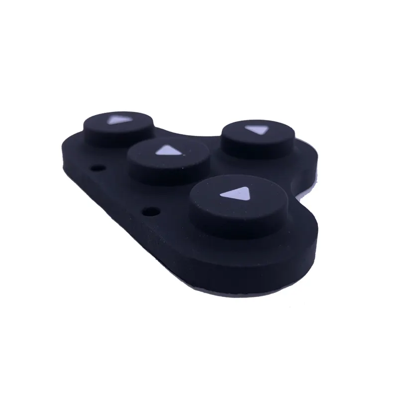 Customized waterproof conductive push buttons electronic silicone rubber keypads