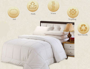 <span class=keywords><strong>Utopia</strong></span> Ropa de cama Edredón acolchado hecho a mano Inserto de edredón Tamaño doble Relleno de algodón Patrón de retales lavable para pestañas de esquina del hogar - Product Image 6