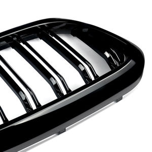 Rejilla de entrada de aire del parachoques delantero para BMW Serie 5 G30 G38, plástico ABS negro, pieza de repuesto - Product Image 4