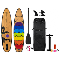 Nouvelle arrivée : Planche à pagaie double couche (SUP) et planche de surf en stock, prête à être expédiée pour le surf sur la plage et les sports nautiques