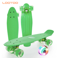 Planche de surf à grande vitesse personnalisée en plastique imprimé avec des étoiles de la galaxie, longboard, planches de skateboard, cruiser, pour enfants, débutants, adolescents
