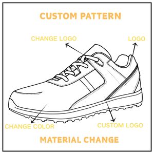 Chaussures <span class=keywords><strong>de</strong></span> <span class=keywords><strong>golf</strong></span> Oem personnalisées, résistantes à l'eau, antidérapantes, stables, confortables et durables pour hommes - Product Image 3