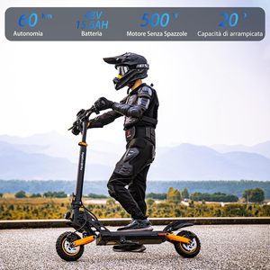 สกู๊ตเตอร์ Kukirin Pro พับได้ กำลังมอเตอร์ 1000W ดุมล้อหลัง โครงอะลูมิเนียม ระยะทางสูงสุด 55 ไมล์ สกู๊ตเตอร์มอเตอร์ดุมล้อหลัง Pro - Product Image 2