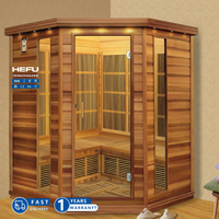 Nouvelle Arrivée, Vente Flash : Cabines Spa et Sauna Électriques à Infrarouge Lointain pour Deux Personnes, Design Moderne, Idéales pour Villa, par China Money