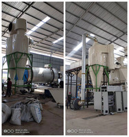 Machine à granulés de biomasse à anneau de broyage, offerte directement par l'usine chinoise, pour la production de granulés à partir de la balle de riz, de la sciure de bois, 1-2 tonnes par heure