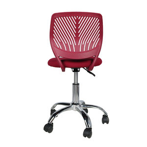 Simple Modern Red plastic kids and student study Bureau no armrest chair - Product Image 5