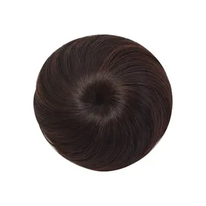 <span class=keywords><strong>Chignon</strong></span> synthétique tendance <span class=keywords><strong>avec</strong></span> pinces, élastiques ajustables, extension de <span class=keywords><strong>chignon</strong></span> lisse pour femme - Product Image 1