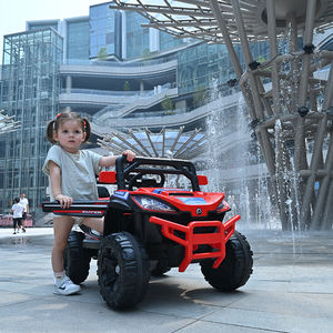 Hoogwaardige vierwielaangedreven <span class=keywords><strong>2</strong></span>-persoons elektrische kinderauto op batterijen met afstandsbediening, plastic speelgoed, EN71 gecertificeerd, 12V7HA - Product Image 1