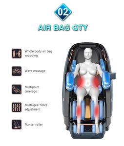 Luxus <span class=keywords><strong>Massage</strong></span> stuhl 4d Automatischer <span class=keywords><strong>Massage</strong></span> stuhl 4d Großhandel Elektro <span class=keywords><strong>Amazing</strong></span> Best Sale - Product Image 5